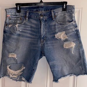 ⓇⒶⓁⓅⒽ ⓁⒶⓊⓇⒺⓃ Denim & Supply Cutoff Shorts